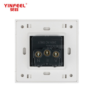 Type 86 Australian Standard Australian Australian Standard New Zealand Australian Household Three-Jack White Wall Socket 10A 15A
