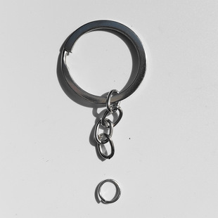 Factory in stock silicone leather rope key ring ring lanyard trinket accessories PVC leather strip keychain gift wholesale