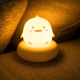 Мультфильм может любить милого питомца со спящим ночником USB зарядить спальню