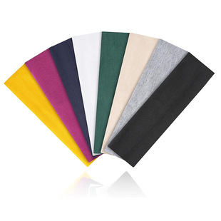 Fashion Cloth Hairband Cotton Sweat-Absorbent Soft Yoga Sports Headband Ladies Workout Running Hair Accessories Hair Band 0.6
