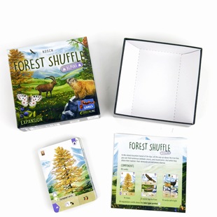 Sensen Forest Shuffle English Настольные игры Карты 2-5 человек вечеринка игра с 2 расширениями