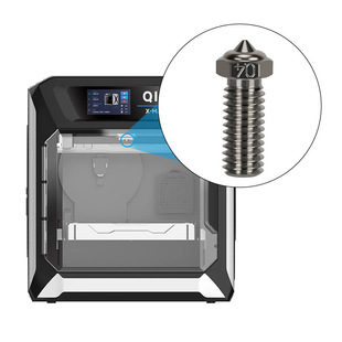 3D printer accessories Qidi X series brass/stainless steel/chrome zirconium copper/hard rigid nozzle 1.75/0.4