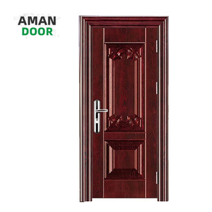 Yongkang Steel Door Factory Direct Supply Room Sound Insulation Metal Swing Door Foreign Trade Export Transfer Engineering Door