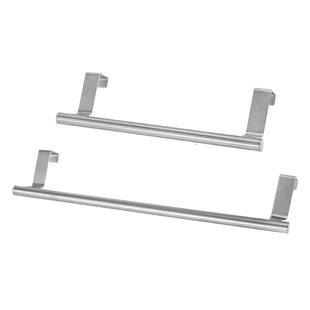 Punch-free Towel Rack Kitchen Cabinet Door Cabinet Door Storage Rack Hanging Cloth Rack Toilet Storage Rack Towel Bar