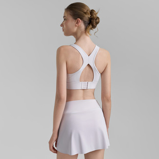 Fitness suit Two-piece Spring/Summer 2025 New High-strength Sports Underwear Women's Anti-naked Yoga Skirt