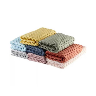 Фабрика в наличии Beanie Fleece Bubble Fleece Детское одеяло Подушка для сна Мягкая кожа Дружественная плюшевая ткань