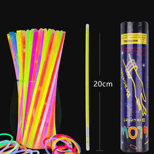 Factory wholesale stall supply fluorescent stick 100 support shake sound fluorescent stick dance party holiday party glow stick