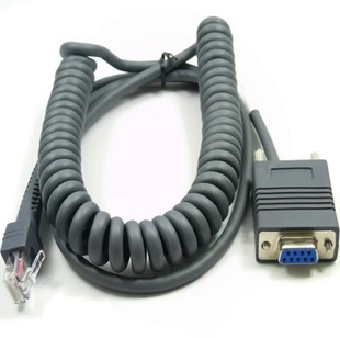 Подходит для Xunbao symbol LS2208 4208 DS9208 сканер штрих-кода пистолет последовательный порт RS232 кабель для передачи данных