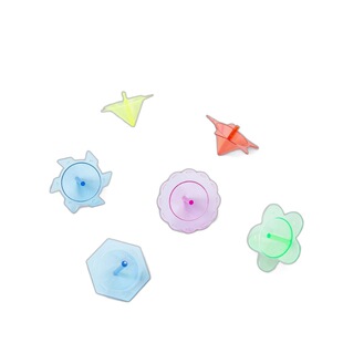 Small lace gyro transparent plastic small gyro color kindergarten small gift stall toys wholesale Yiwu