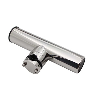 Stainless steel sea fishing rod tube yacht fishing rod bracket yacht fishing rod seat marine fishing rod seat holder