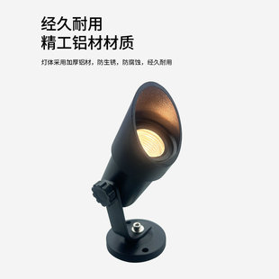 Outdoor Shoot Tree Light Floor Insert Light Waterproof Advertising Projection Light Outdoor Courtyard Door Headlight Garden Landscape Light
