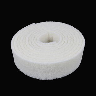 White microfiber industrial scouring pad nylon polishing cloth household cleaning decontamination washing shoes hardened
