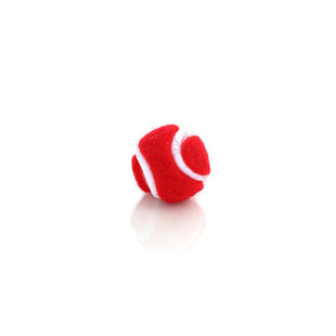 Simulation tennis model ornaments DIY simulation mini children's toy accessories sports equipment photo props