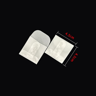 Translucent sulfuric acid paper wear nail art card storage bag wholesale wedding invitation packaging bag bronzing blank envelope