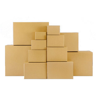 Express Carton Half-height Moving Packing Wholesale Special Cardboard Box E-commerce Logistics Box Flat Packaging Cosmetics Packaging