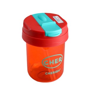 Mini Double Drinking Ton Cup for Kidsren and Students Plastic Cup Portable Straw Cup High-Value Gift Big Belly Water Cup Summer