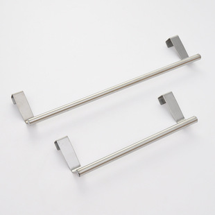 Hanging Towel Rack Stainless Steel Hanging Rack Door Rear Kitchen Cabinet Shelf Hole-free Rag Storage Rack Door Back Type
