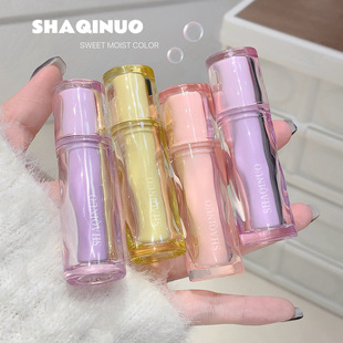 Трансграничный SHAQINUO Shaqi Nuo Water Light Глазурь для губ Сладкий Run Loan Loy Lens Увлажняющий и увлажняющий с высоким значением блеска для губ