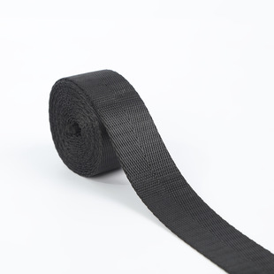 Black imitation nylon webbing encryption pattern herringbone imitation nylon webbing accessories environmental protection material American pattern pit belt