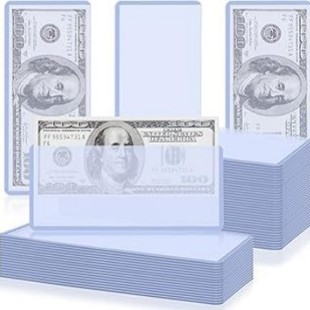 Cross-border US Dollar 35PT Coin Hard Rubber Cover Commemorative Banknote US Dollar Banknote Collection Protective Cover Transparent Coin Hard Card Cover