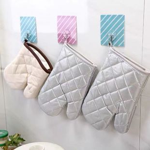 Heat insulation gloves oven commercial lengthened thickened kitchen oven baking anti-scalding microwave oven a wholesale commission