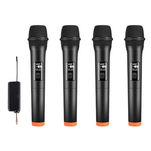 Фирменный микрофон Shure толкает универсальную звуковую карту KTV в прямом эфире один для двух один для четырех беспроводной микрофон 038 слов