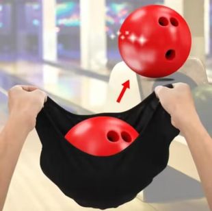 Ball Wipe Bag Wipe Rag Bowling Fine Fiber Ball Wipe Towel Age Ball Cleaning Bag