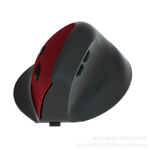 Cross-border in stock wholesale wireless vertical mouse ergonomic charging wireless Bluetooth game mute vertical mouse