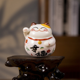 Jingdezhen Wenchuang Ceramic Refrigerator Sticker Refrigerator Magnetic Sticker Ceramic Crafts Decorations Healing Gifts