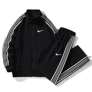 Cross-border suit Men's Spring and Autumn Collar Jacket Pants Casual suit Sportswear Two-piece Set Men's 1699