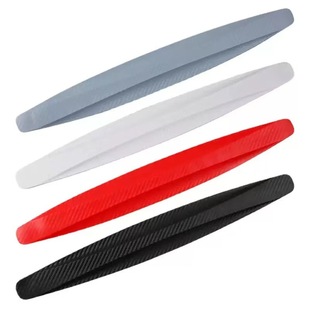 Cross-border car anti-collision strip bumper anti-collision strip protection stick carbon brazing pattern front and rear anti-collision anti-scratch strip car universal