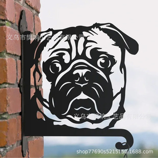 Трансграничный новый PET DOG IRON HANGING BASKET HOLDER Pet Dog Железная стойка для корзины