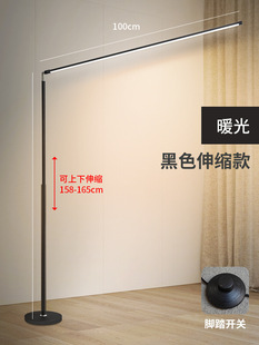 Led floor lamp living room bedroom vertical bedside lamp corner floor lamp atmosphere lamp net red new nightlight