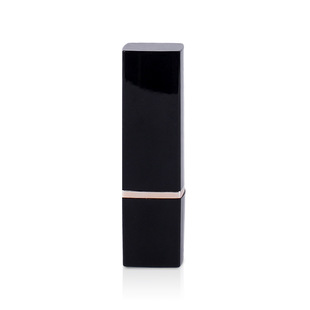 New 3.5g high-grade square black lipstick tube air tube packaging material flat lip balm tube makeup lip gloss packaging material
