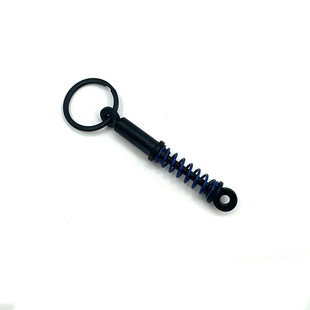 Car modification spring shock absorber shock absorber simulation alloy key chain pendant gifts foreign trade cross-border e-commerce hot sale