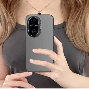 Color Silver Корпус IMD подходит для Honor 200PRO чехол для телефона ELP-AN00 стильный tpu роскошный простой мягкий край жесткий чехол