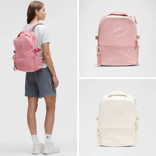Cross-Border Lulu's New Newcrew22L Backpack School Bag Backpack Travel Yoga Fitness Waterproof Men's and Women's Bag