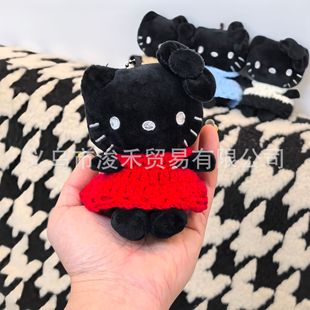 Ручной свитер милый подвеска сумка маленькая кукла школьный портфель hellokitty плюшевая кукла подарок для девочек