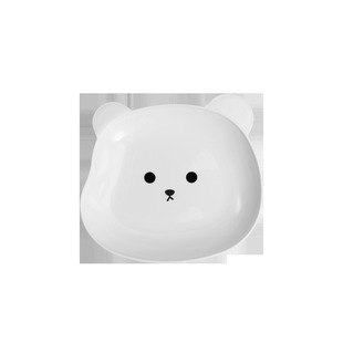 Household Spitting Bone Dish Cartoon Bear Bone Dish Eat Spitting Bone Small Dish Snacks Small Dish Table Supplies