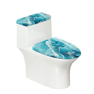 2024 Toilet Cushion Marble Pattern Four Seasons Universal Toilet Cover Amazon RV Toilet Cover