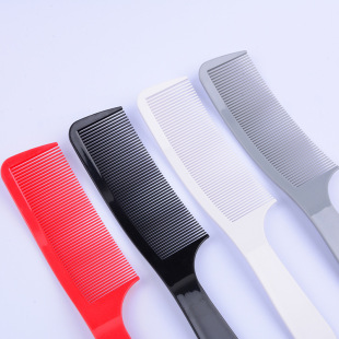 Men's hair cutting s-shaped hair clippers arc comb round head flat comb curved comb hair salon flat head hairdressing hairdressing comb