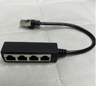 Разветвители RJ45 папа на 2 гнезда RJ45 один-на-два сетевой кабель Ethernet LAN сетевой кабель один-на-два