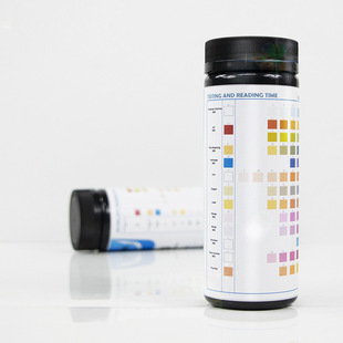 Cross-border special multi-parameter water quality test paper 12 in 1 residual chlorine pH total alkali hardness iron copper lead nitrate bromine