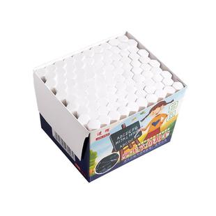 Sijin hexagonal color chalk children's home teaching round white chalk environmental protection dust-free blackboard newspaper wholesale