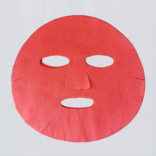 Color microfiber facial mask paper Macaron milk skin facial mask paper soft paste skin imitation human skin fiber facial mask cloth