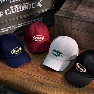 South Korea Dongdaemun New Color Matching Baseball Cap All-match Casual Hat Women's Fashion Spring and Summer American Style Cap Trendy