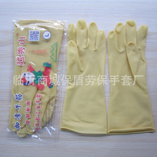 Wholesale Supply Yuexiushan Latex Protective Gloves Household Labor Protection Protective Gloves Labor Protection Jinshan Latex Industry