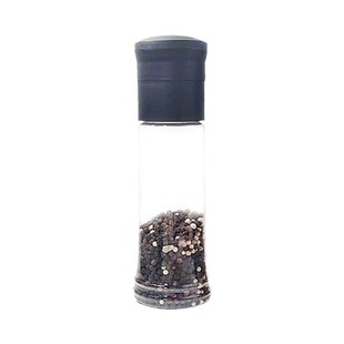 in stock Wholesale PET Pepper Grinder Manual Household Fresh Grinding Pepper Crushing Sea Salt Pepper White Black Pepper Grains