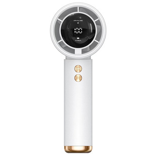 New Handheld Fan Fanstorm 20m Cold Air USB Can Be Put into Standby 10-Speed Violent Fan