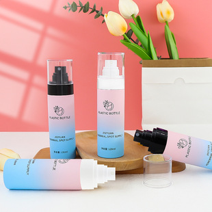 Plastic makeup spray bottle 60 80 100ml fine mist spray bottle transparent alcohol cosmetic water spray bottle